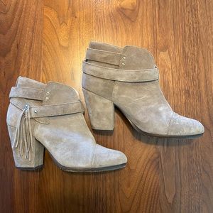 Rag $ Bone Suede Booties size 38.5